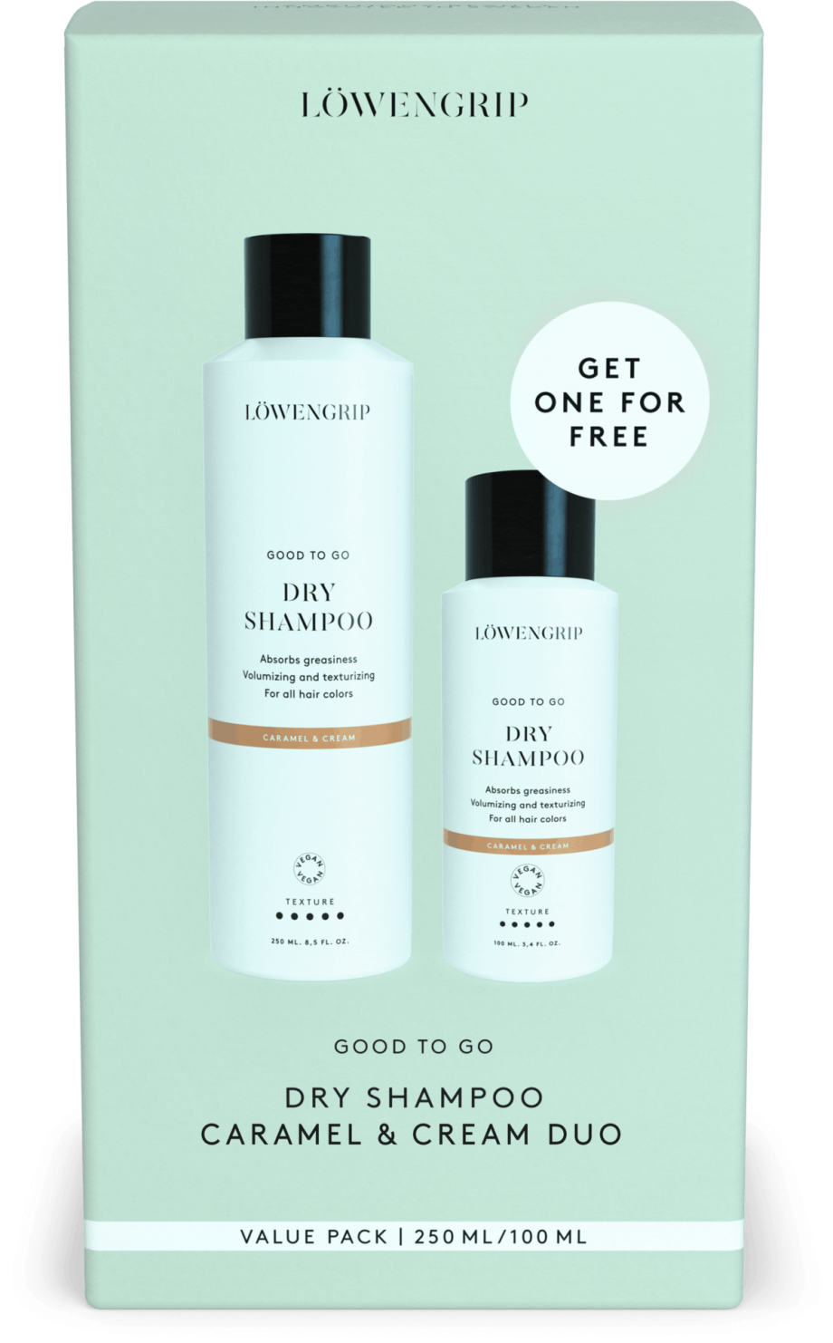 Good To Go - Dry Shampoo Caramel & Cream Duo Value Pack