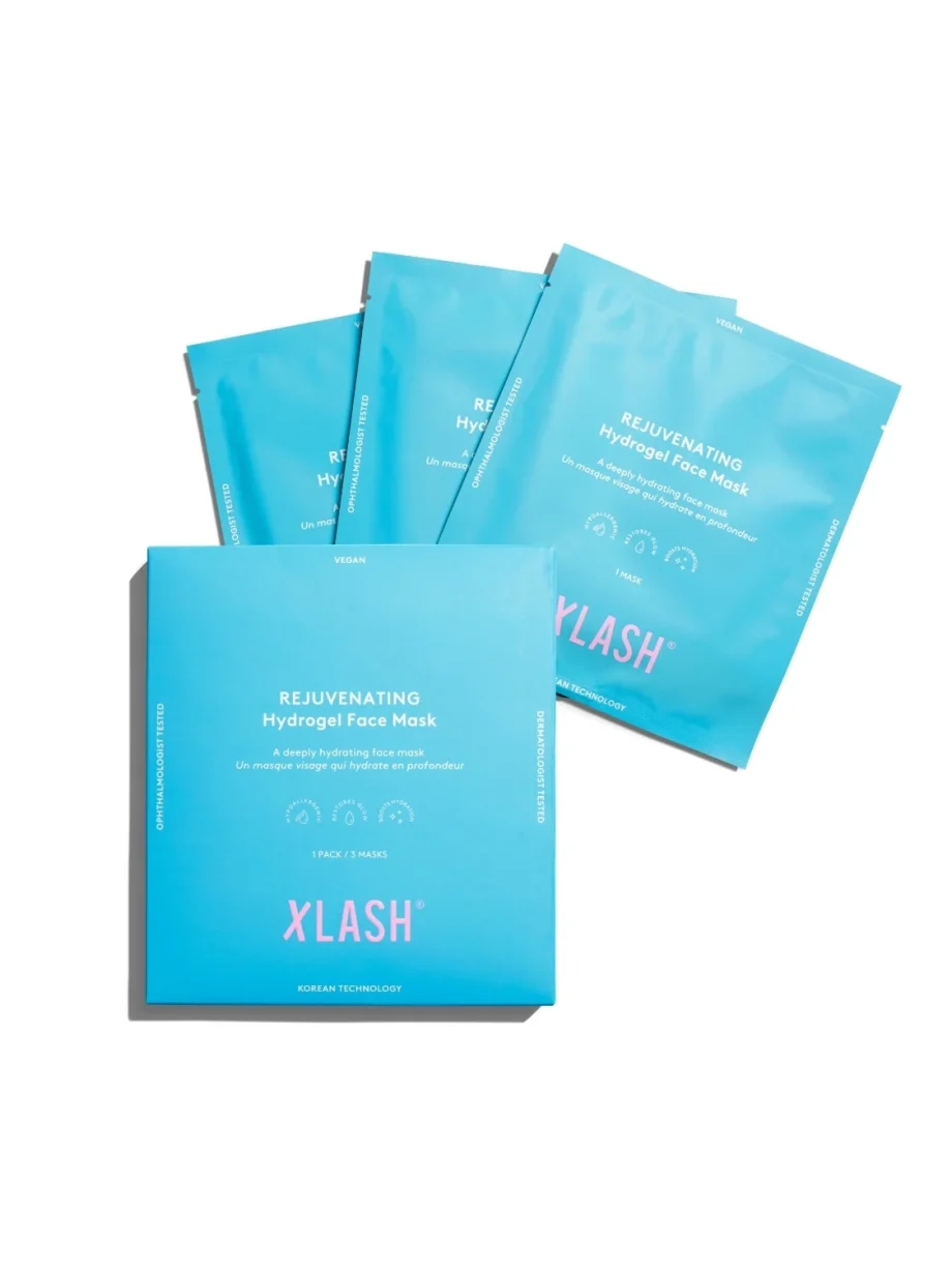 Xlash Rejuvenating Hydrogel Face Mask 3 pcs