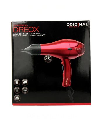 Dreox Hairdryer Red 2000 W