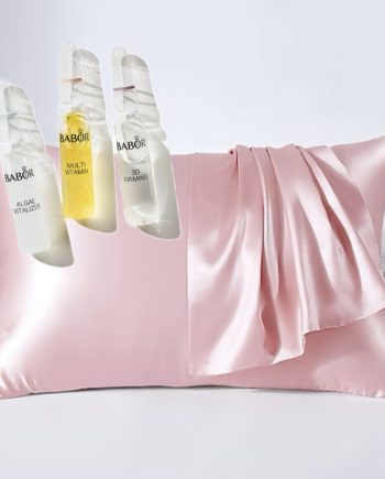 Glowé Silkeputetrekk + 7 ampuller fra babor (Verdi 979-,)