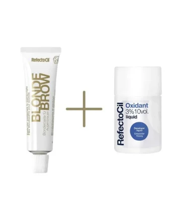 RefectoCil Eyelash & Eyebrow Tint Blonde Brow + Oxidant Pakkedeal