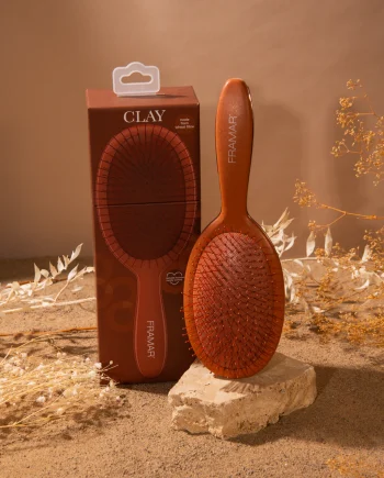 FRAMAR DETANGLER HÅRBØRSTE CLAY