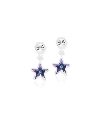 MP Pendant Fixed Star Lilac shimmer 6 mm