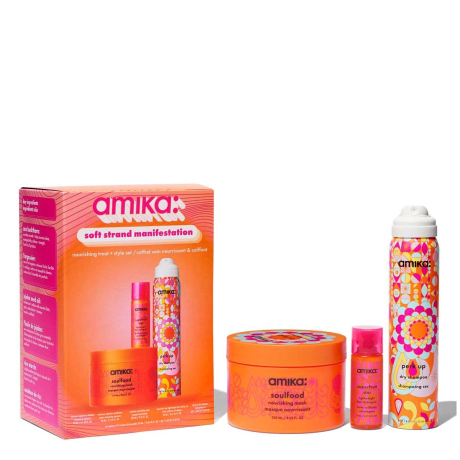 amika Soft Strand Manifestation Nourishing Treat + Style Set